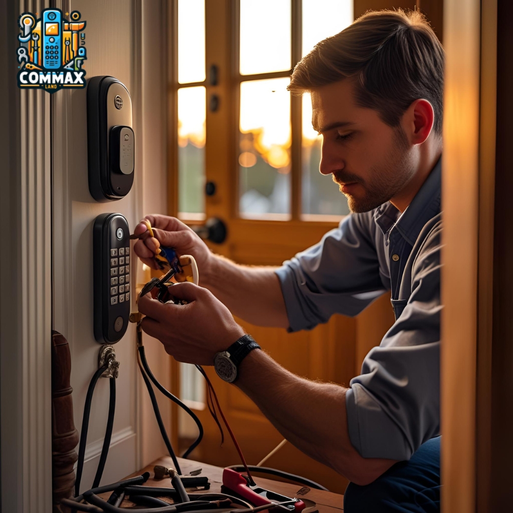 تعمیر صدای آیفون تصویری