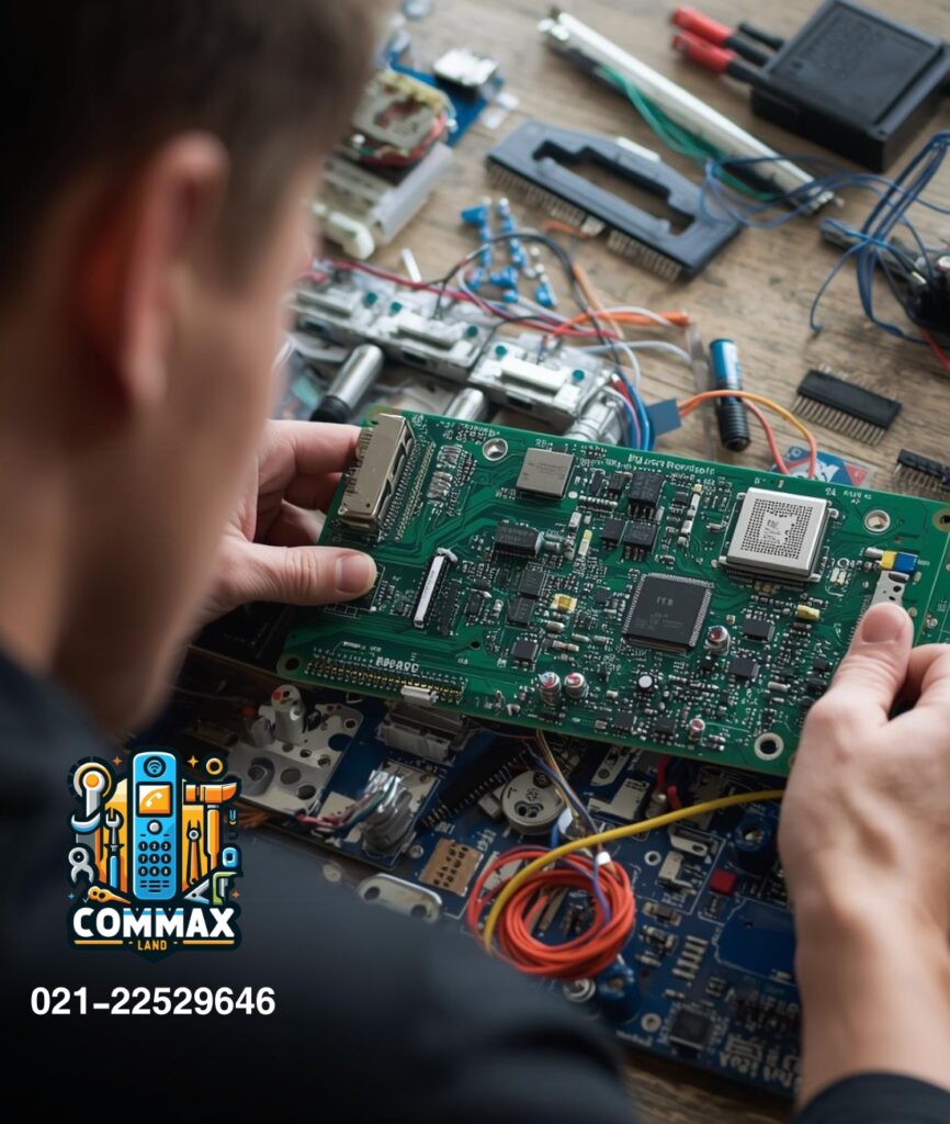 علت تعمیر نشدن برد ایفون تصویری